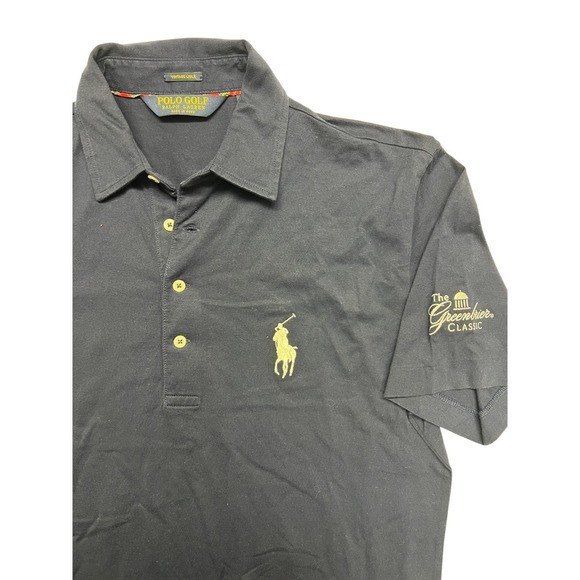 Polo Ralph Lauren Other - Polo Golf Ralph Lauren Mens Navy Short Sleeve Polo Shirt M Greenbriar Classic